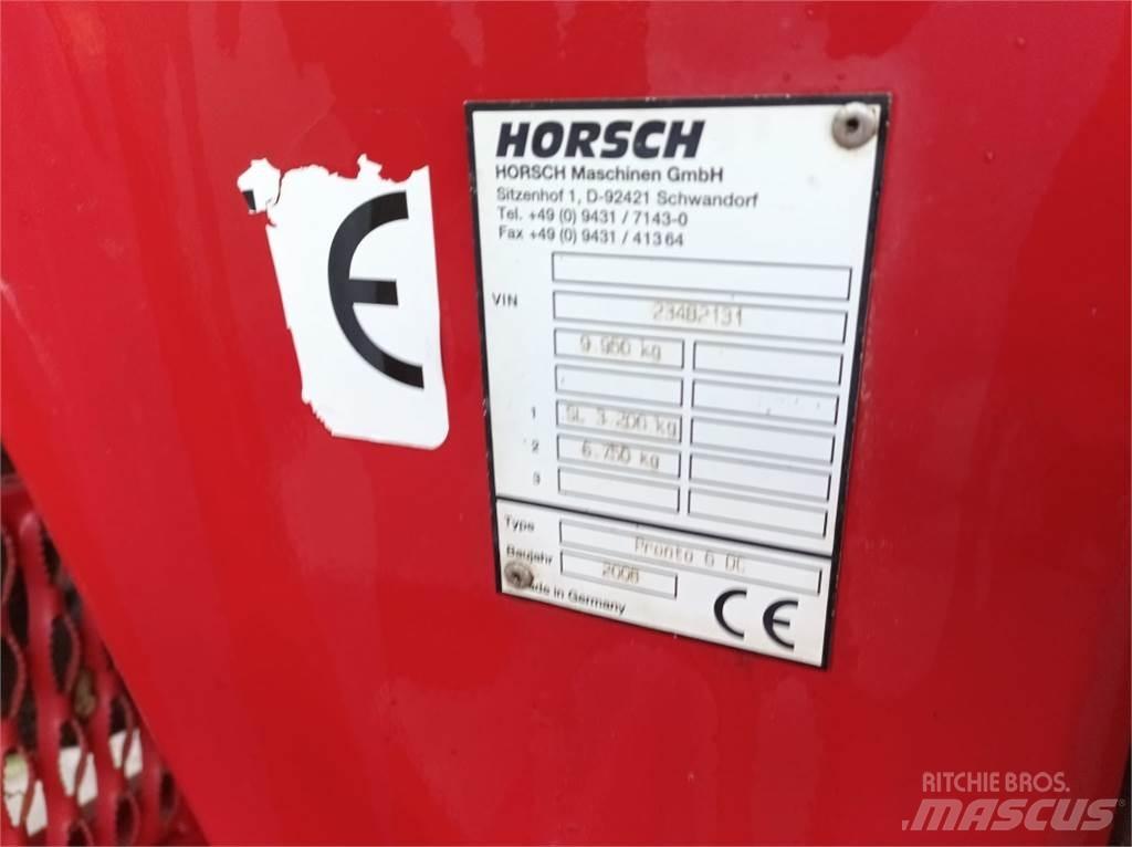 Horsch Pronto 6 DC Sėjimo technika