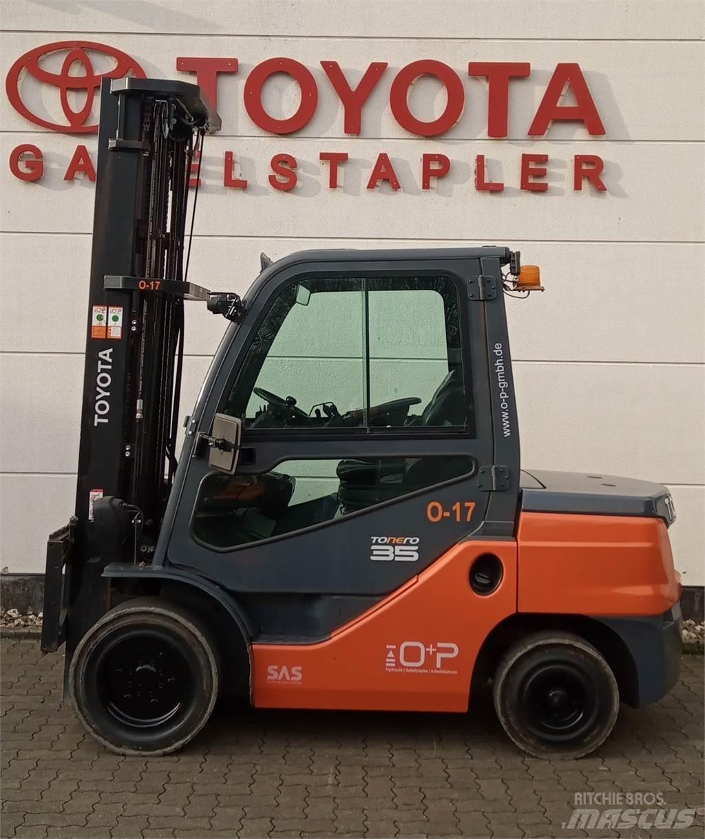 Toyota 52-8FDJF35 Dyzeliniai krautuvai