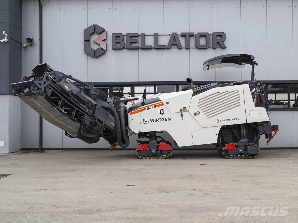 Wirtgen W 100 CFi Asfalto šalto frezavimo technika