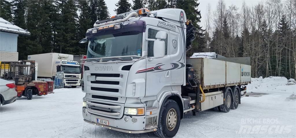 Scania R420 Automobiliniai kranai