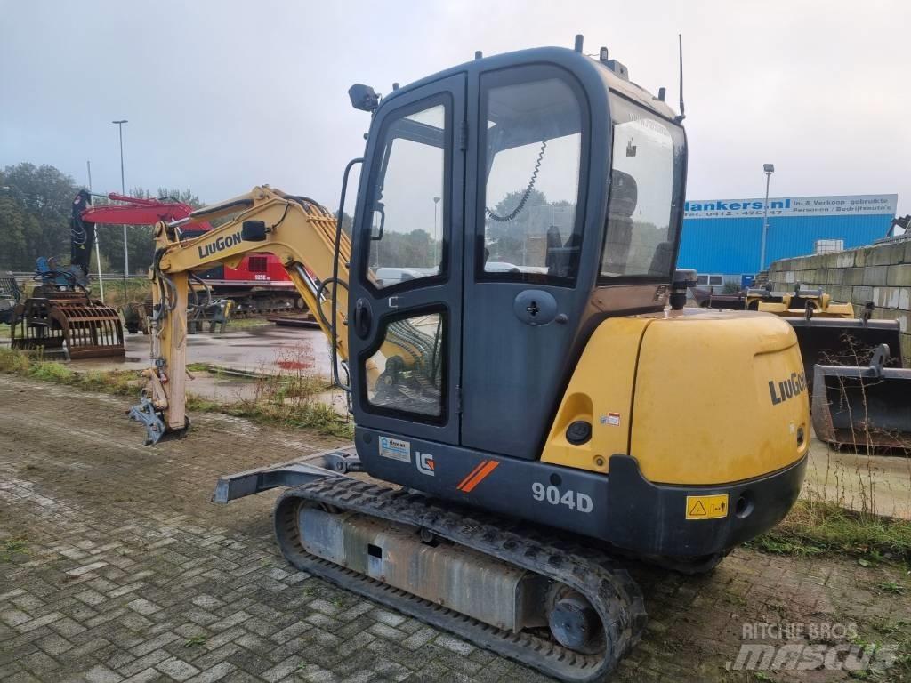 LiuGong 904D Mini ekskavatoriai < 7 t