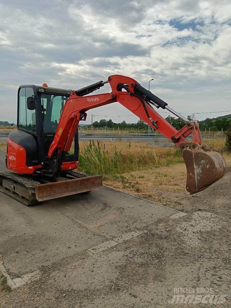 Kubota U 27-4 Mini ekskavatoriai < 7 t
