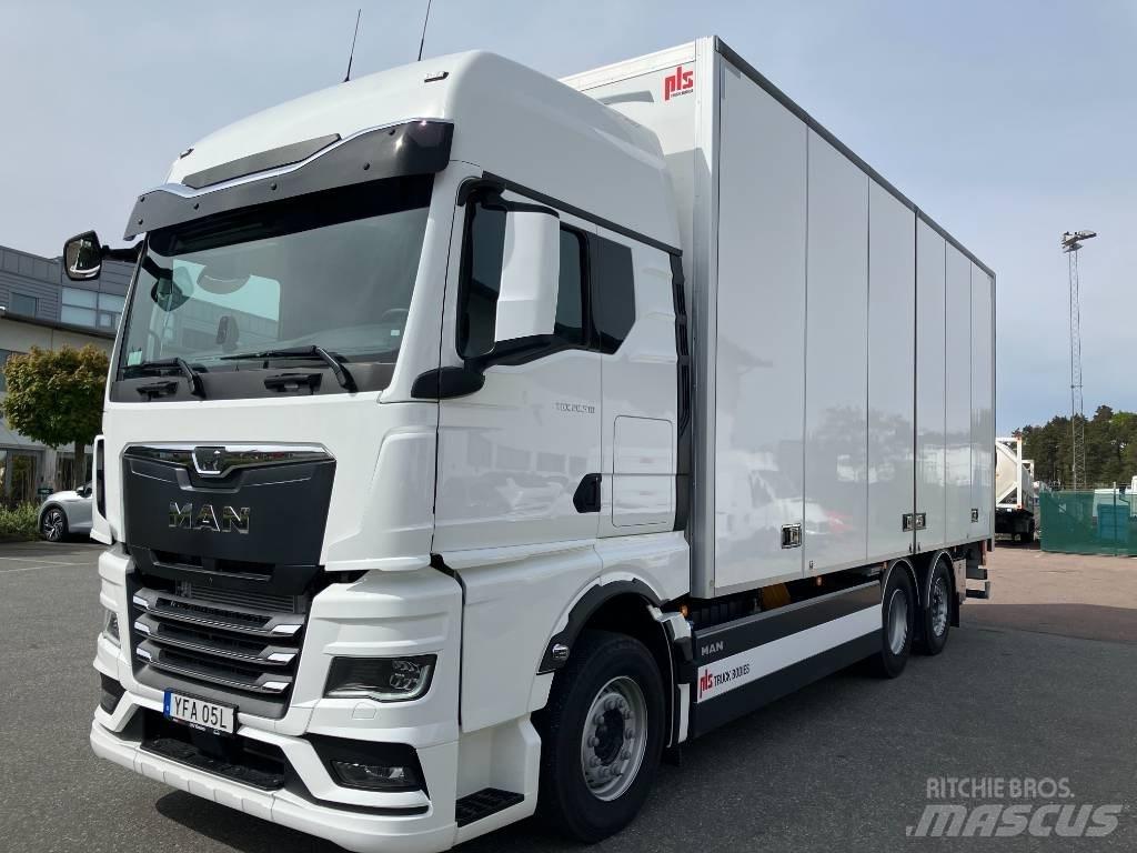 MAN TGX 26.510 Sunkvežimiai su dengtu kėbulu