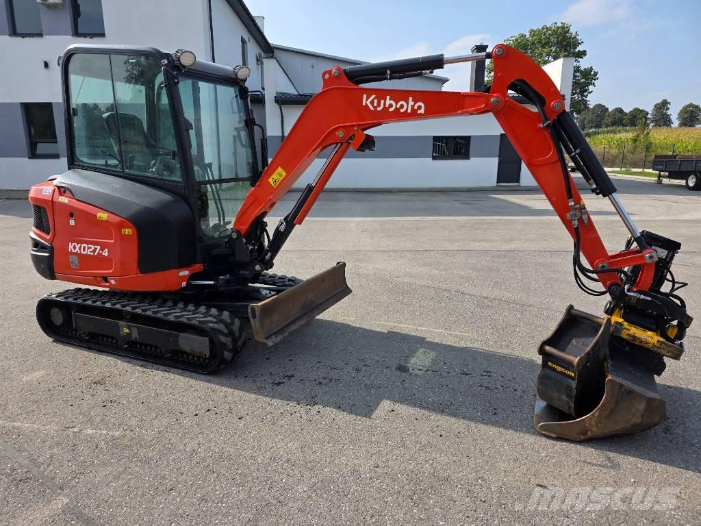 Kubota KX 027-4 Mini ekskavatoriai < 7 t