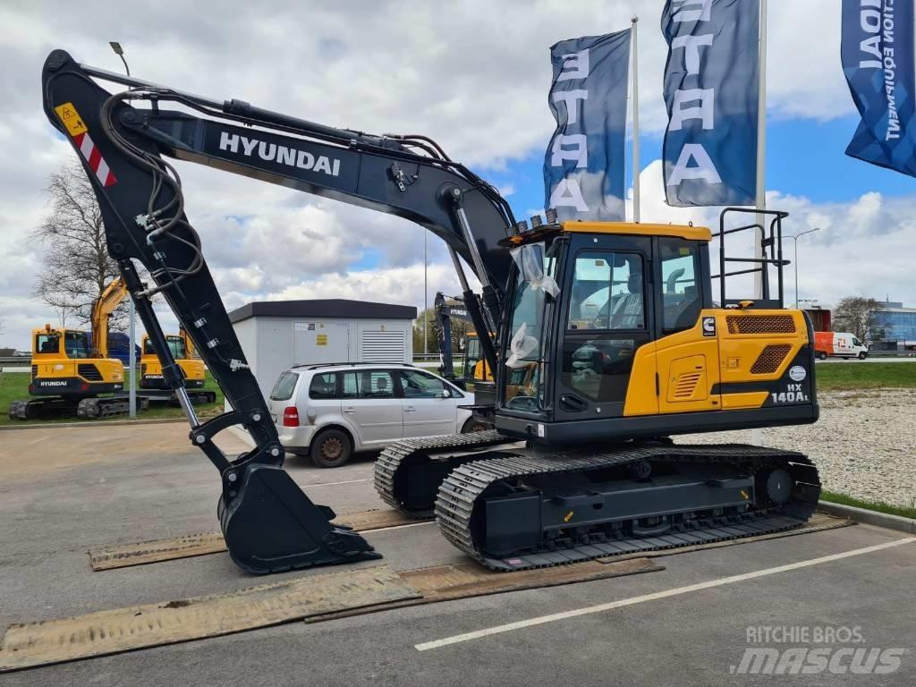 Hyundai HX140AL Vikšriniai ekskavatoriai