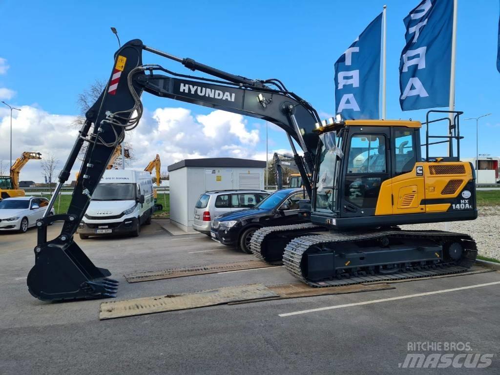 Hyundai HX140AL Vikšriniai ekskavatoriai