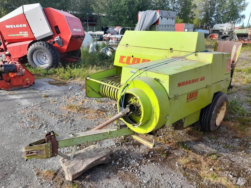 CLAAS Markant 40 Stačiakampių ryšulių presai