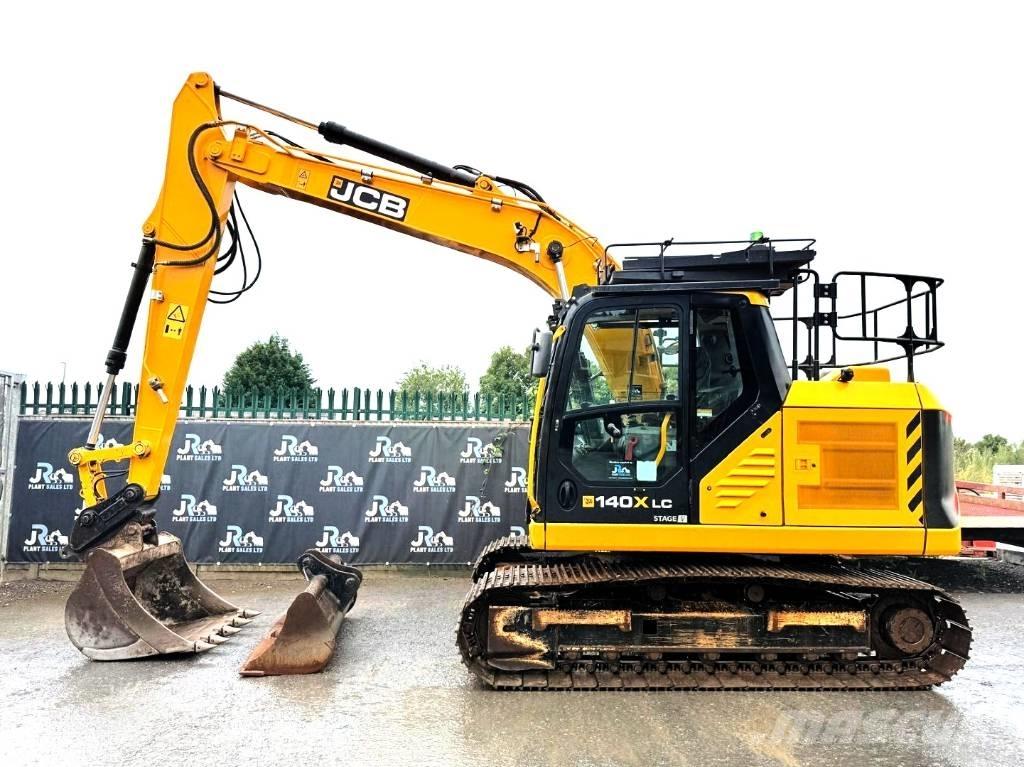 JCB 140 X Vikšriniai ekskavatoriai
