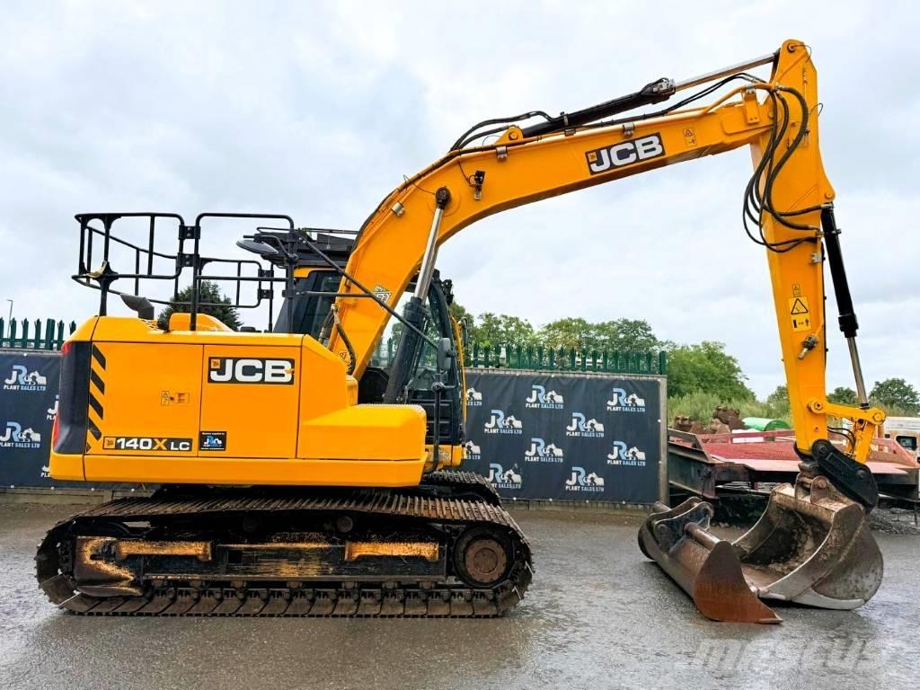 JCB 140 X Vikšriniai ekskavatoriai
