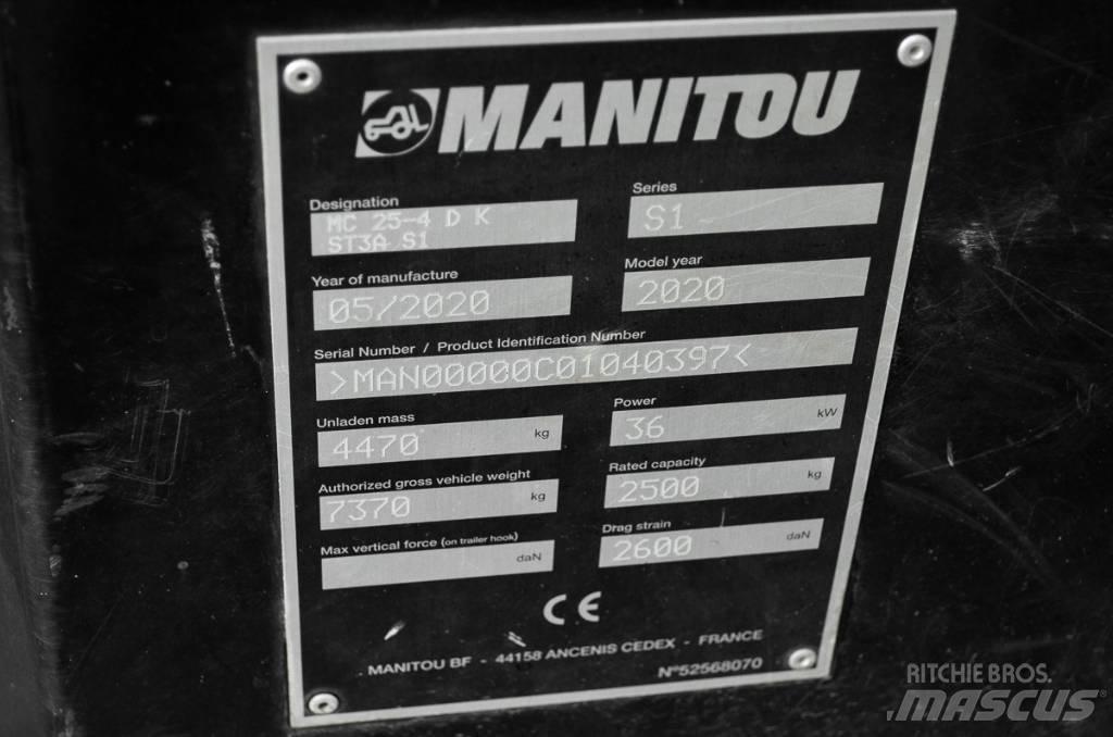 Manitou MC 25-4 Dyzeliniai krautuvai