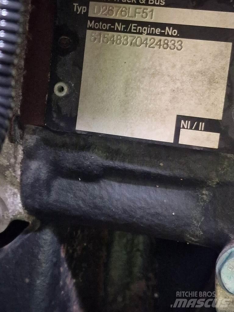 MAN D2676 LF51 Varikliai