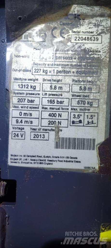 SkyJack Sjiii3219 Žirkliniai keltuvai