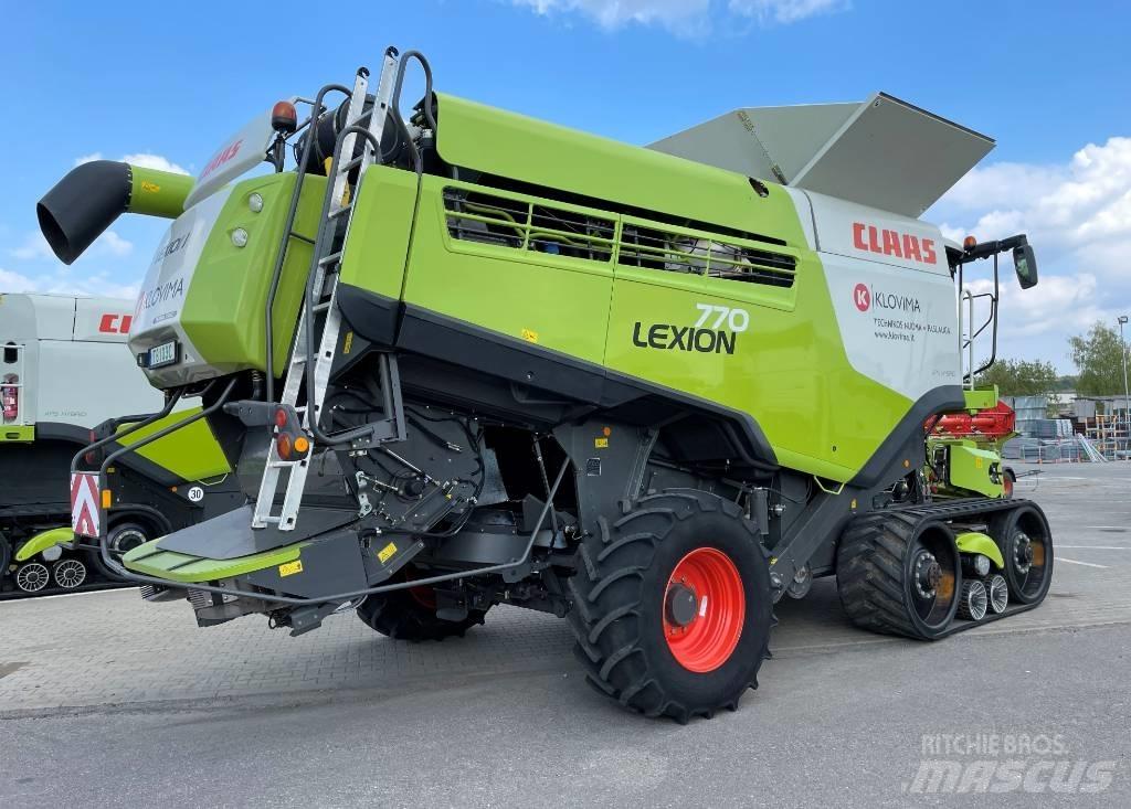 CLAAS Lexion 770 TT Derliaus nuėmimo kombainai