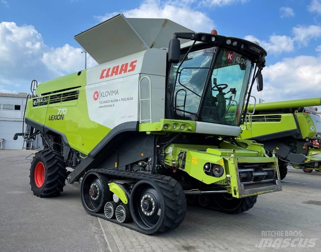 CLAAS Lexion 770 TT Derliaus nuėmimo kombainai