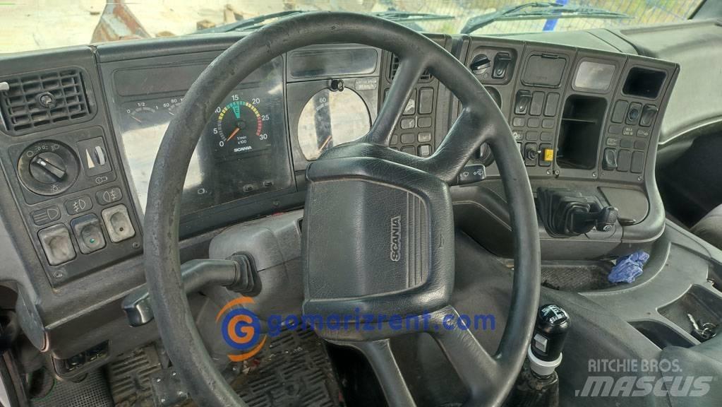 Scania P 220 Platformos/ Pakrovimas iš šono