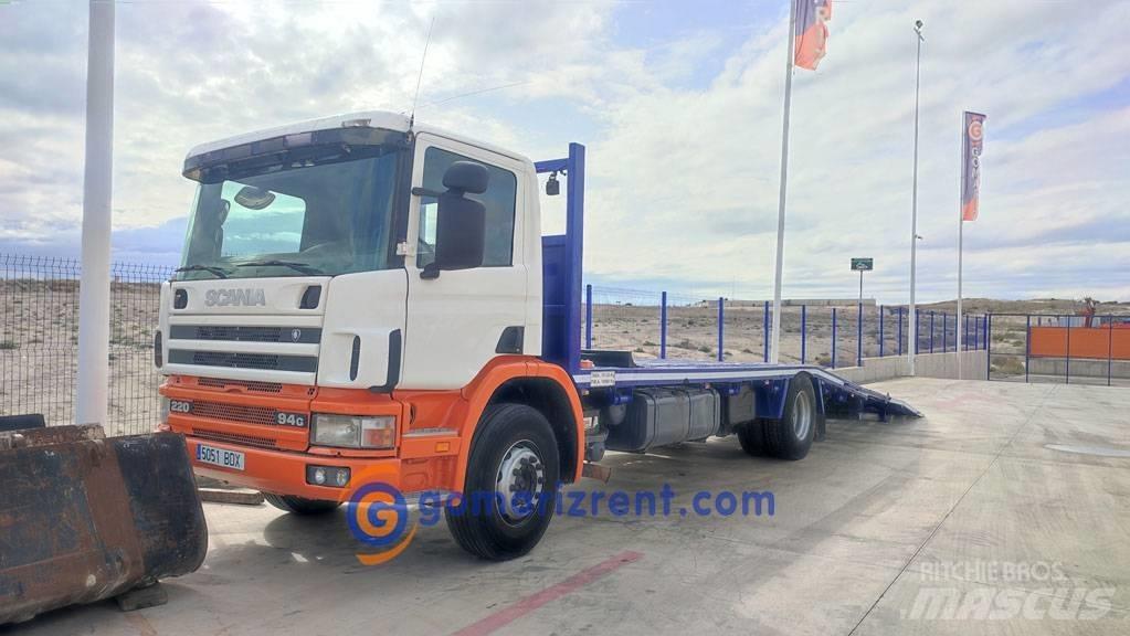Scania P 220 Platformos/ Pakrovimas iš šono