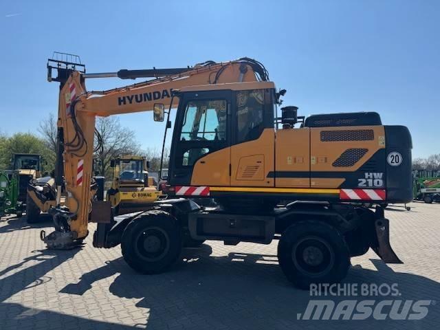 Hyundai HW 210 Ratiniai ekskavatoriai