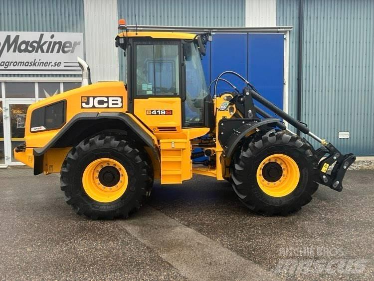JCB 419 S Naudoti ratiniai krautuvai