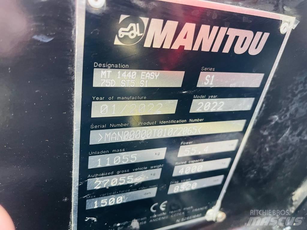 Manitou MT 1440 Easy Teleskopiniai krautuvai
