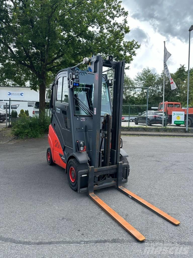 Linde H25T LPG (dujiniai) krautuvai