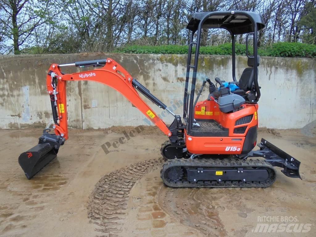 Kubota U 15-3 Mini ekskavatoriai < 7 t