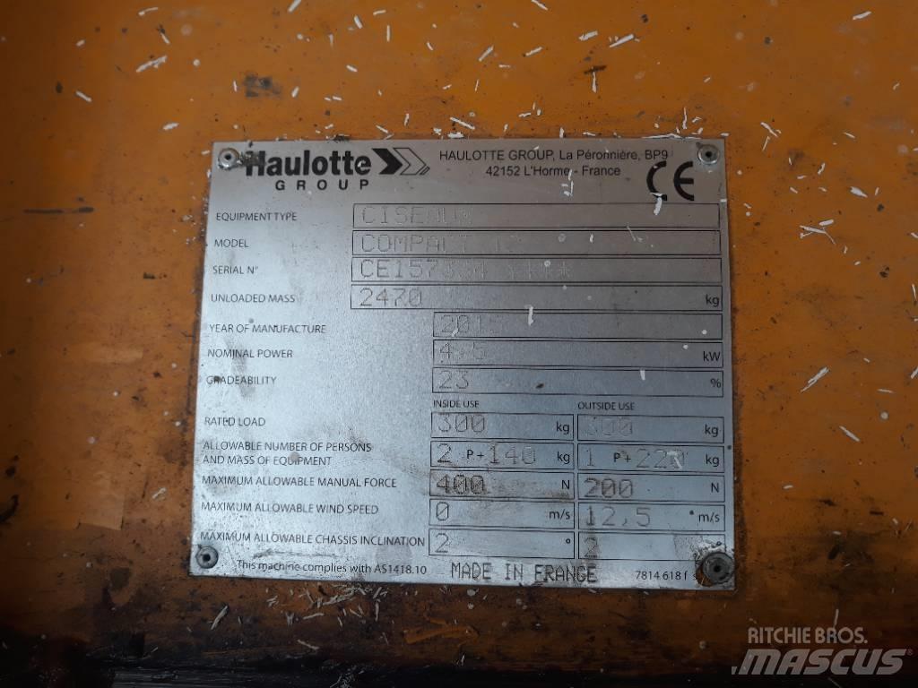 Haulotte Compact 12 Žirkliniai keltuvai