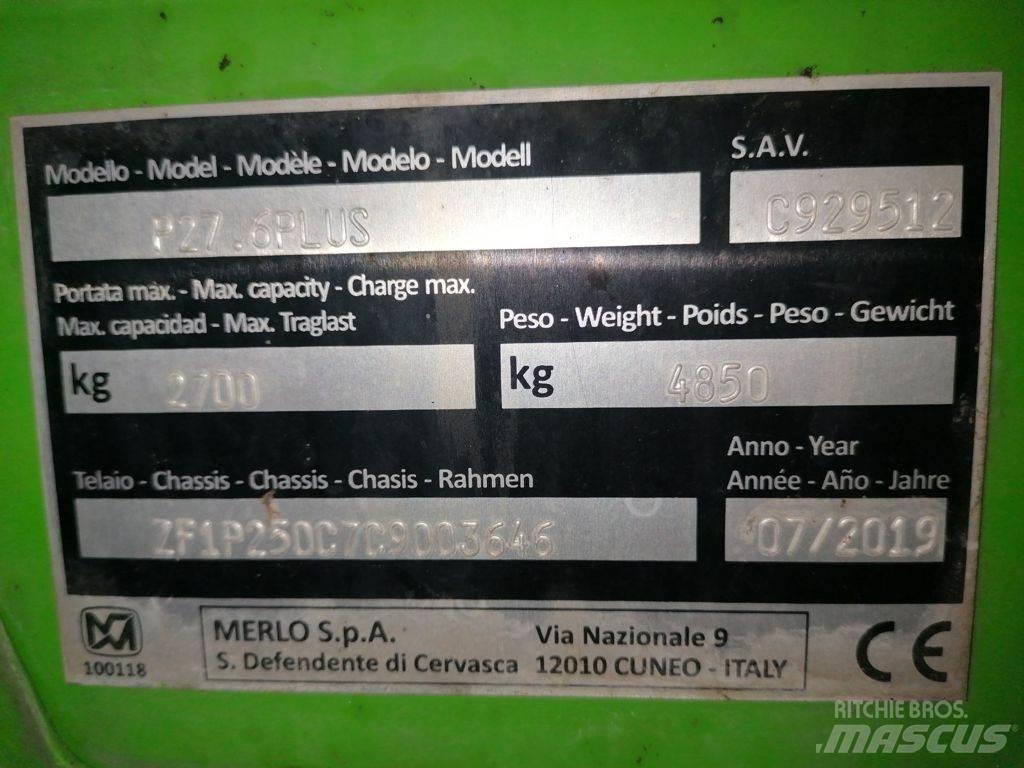 Merlo P27.6 PLUS Teleskopiniai krautuvai