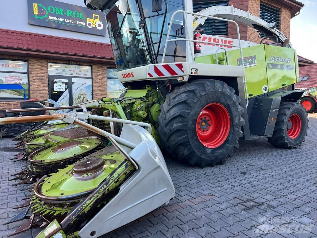 CLAAS Jaguar 870 Pašarų ruošimo technika