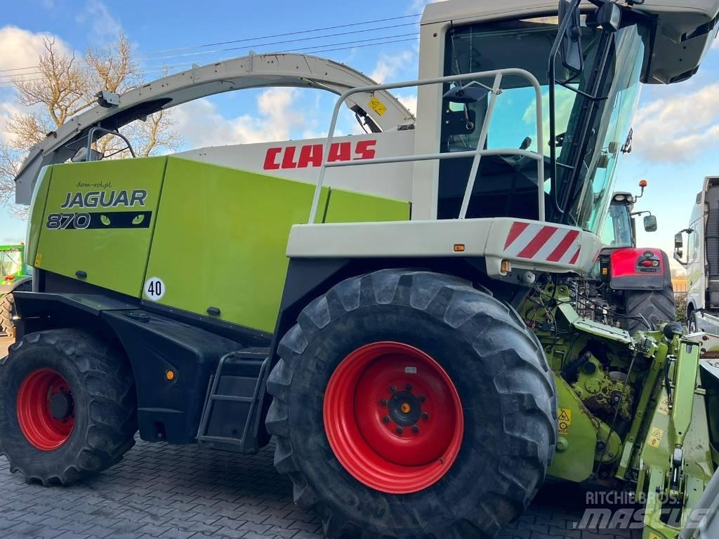 CLAAS Jaguar 870 Pašarų ruošimo technika