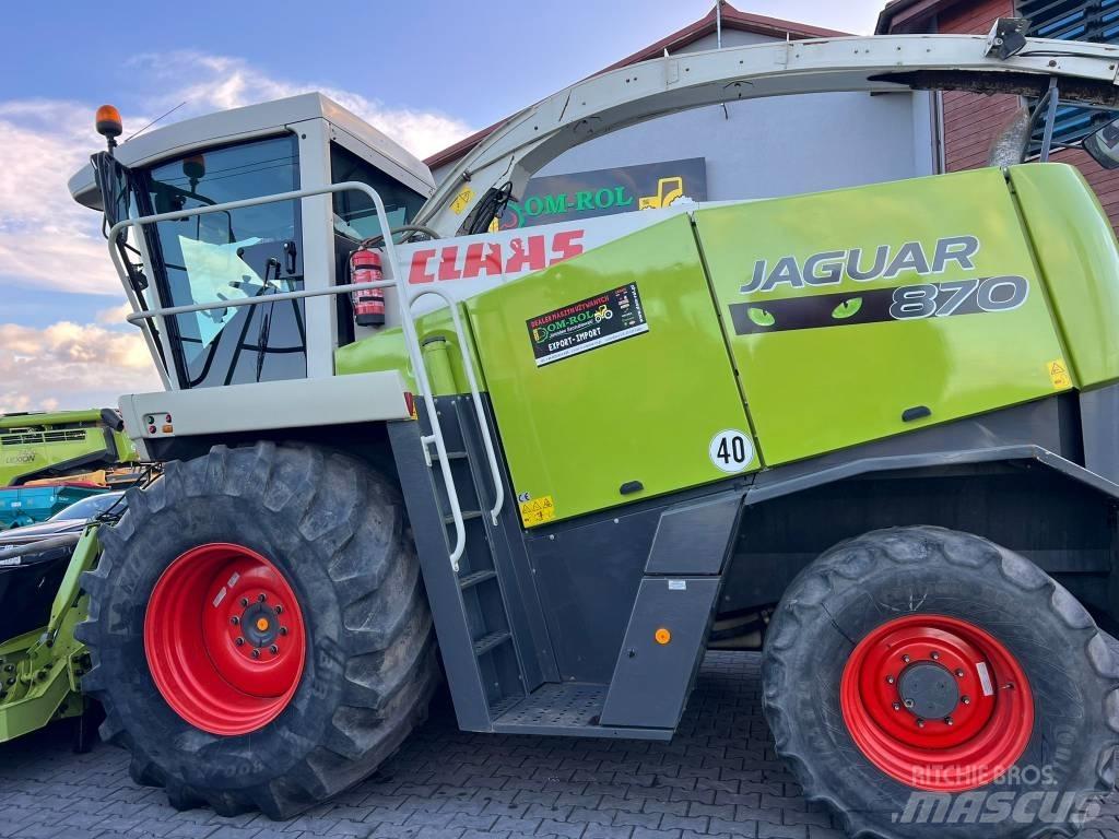 CLAAS Jaguar 870 Pašarų ruošimo technika