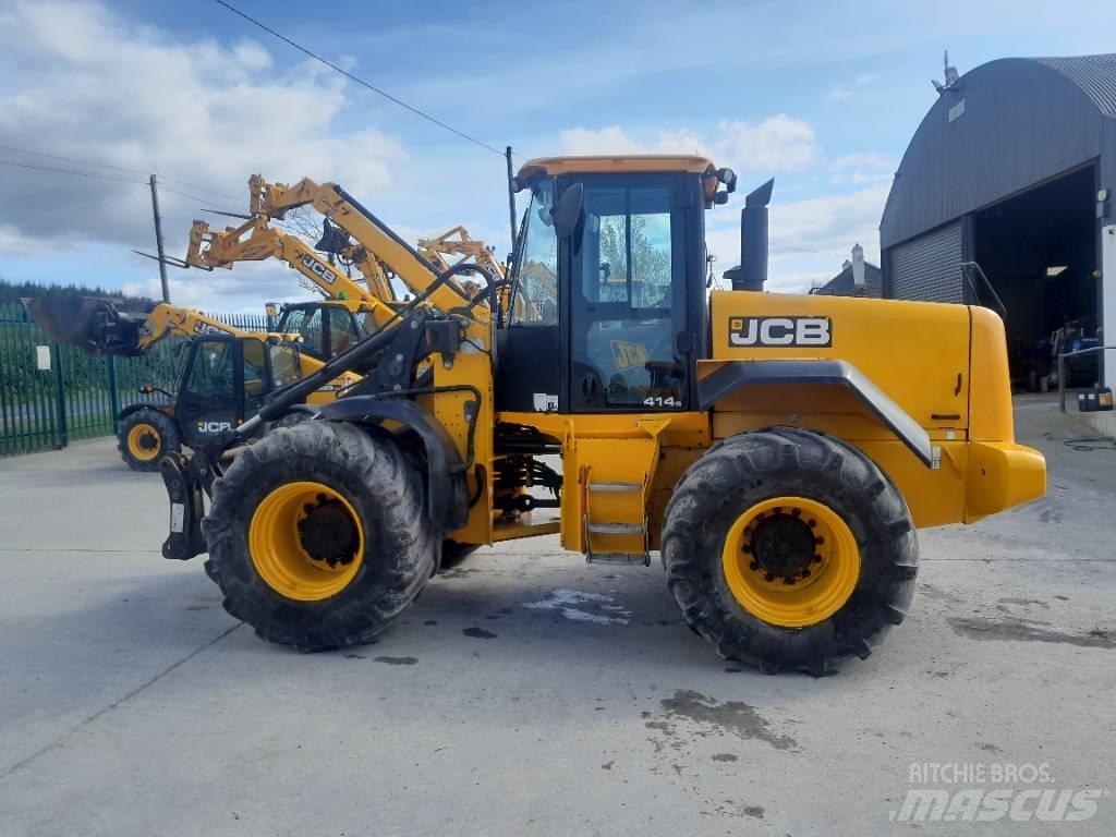 JCB 414 Naudoti ratiniai krautuvai