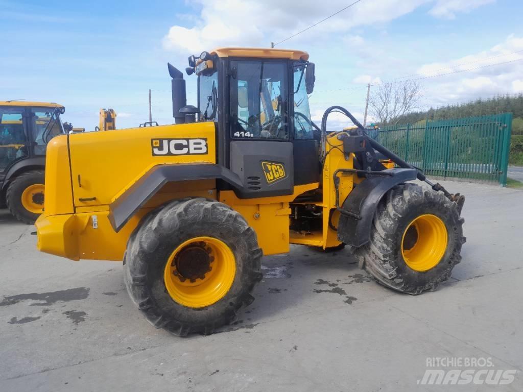 JCB 414 Naudoti ratiniai krautuvai