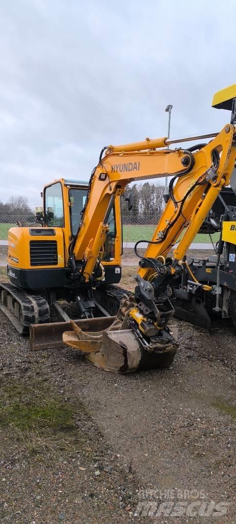 Hyundai R60CR-9A Mini ekskavatoriai < 7 t