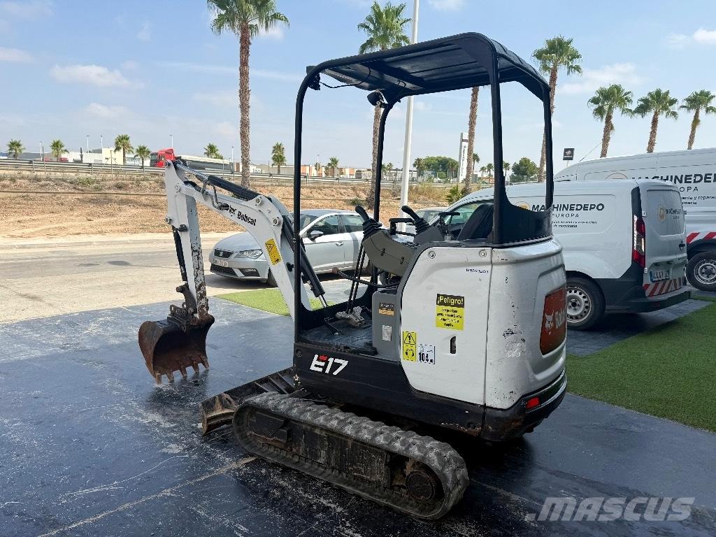 Bobcat E 17 Mini ekskavatoriai < 7 t