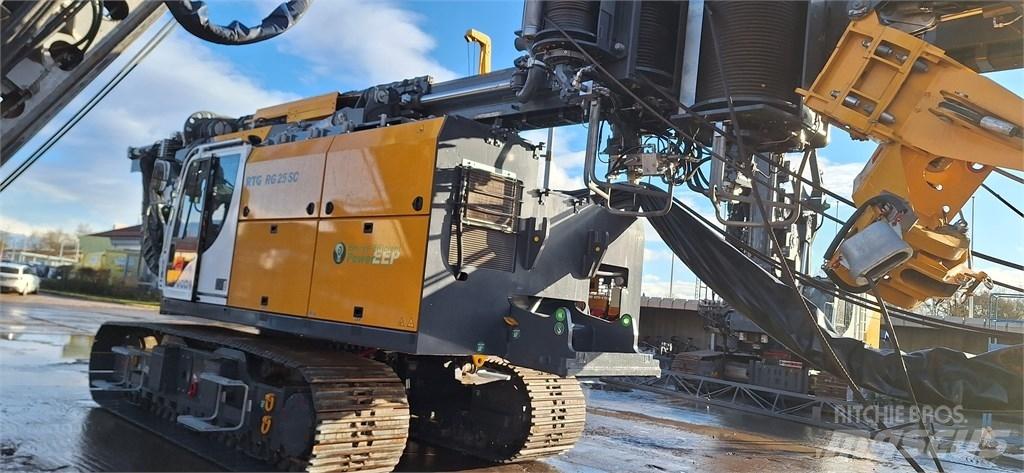 Bauer / RTG RG25-SC Polių kalimo technika