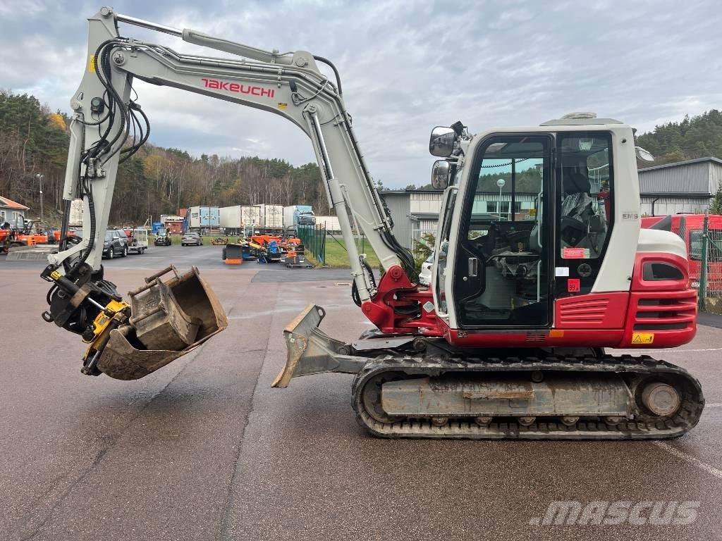 Takeuchi TB 290-2 Vidutinės galios ekskavatoriai 7-12 t