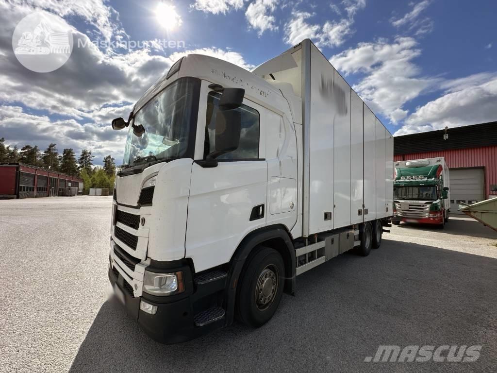 Scania R 520 Sunkvežimiai su dengtu kėbulu