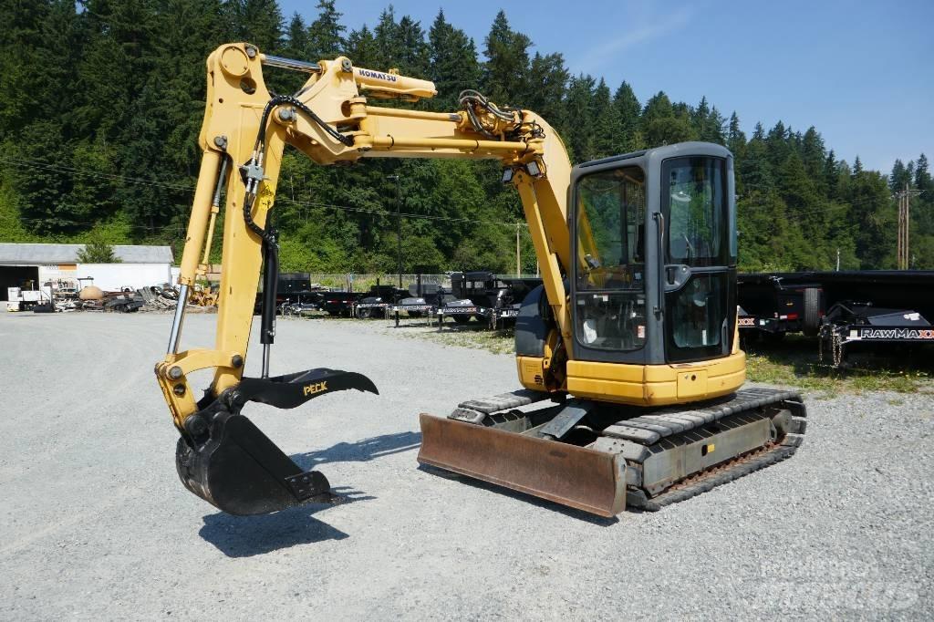 Komatsu PC58UU-5 Mini ekskavatoriai < 7 t