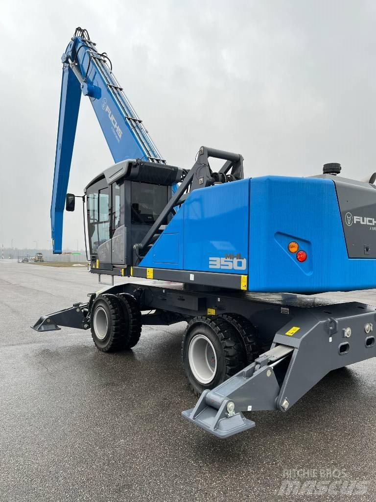 Terex Fuchs 350F Atliekų / pramoniniai krautuvai