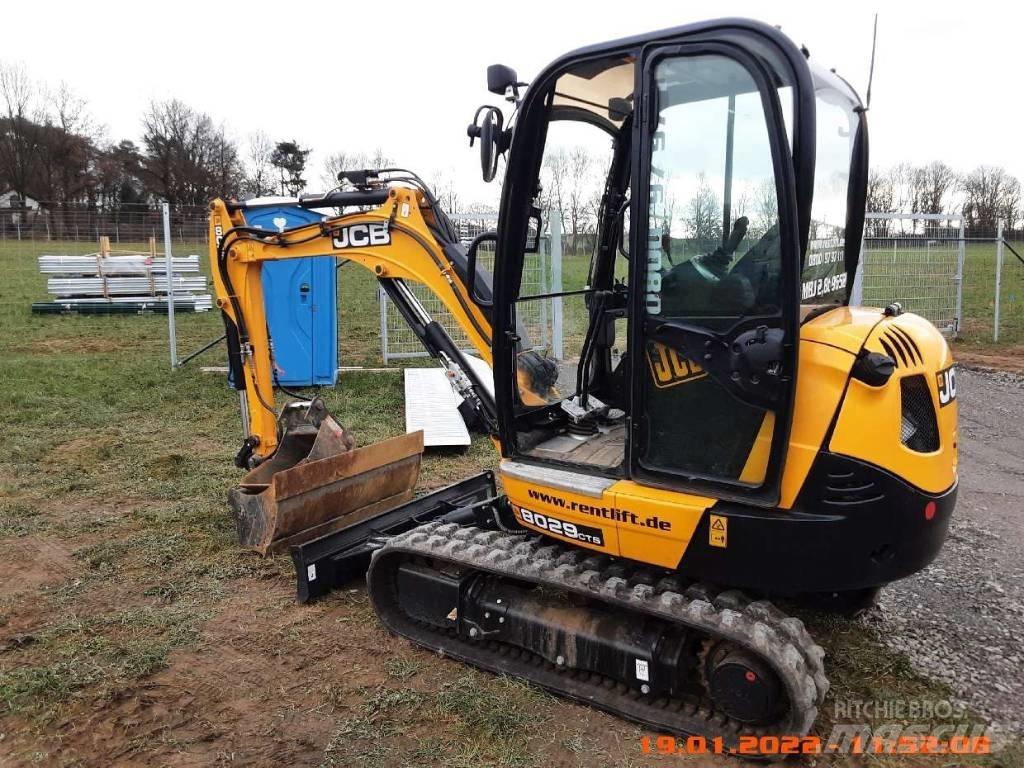 JCB 8029 CTS Mini ekskavatoriai < 7 t