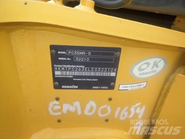 Komatsu PC35MR-5 Mini ekskavatoriai < 7 t