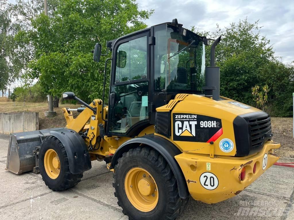 CAT 908 H Naudoti ratiniai krautuvai