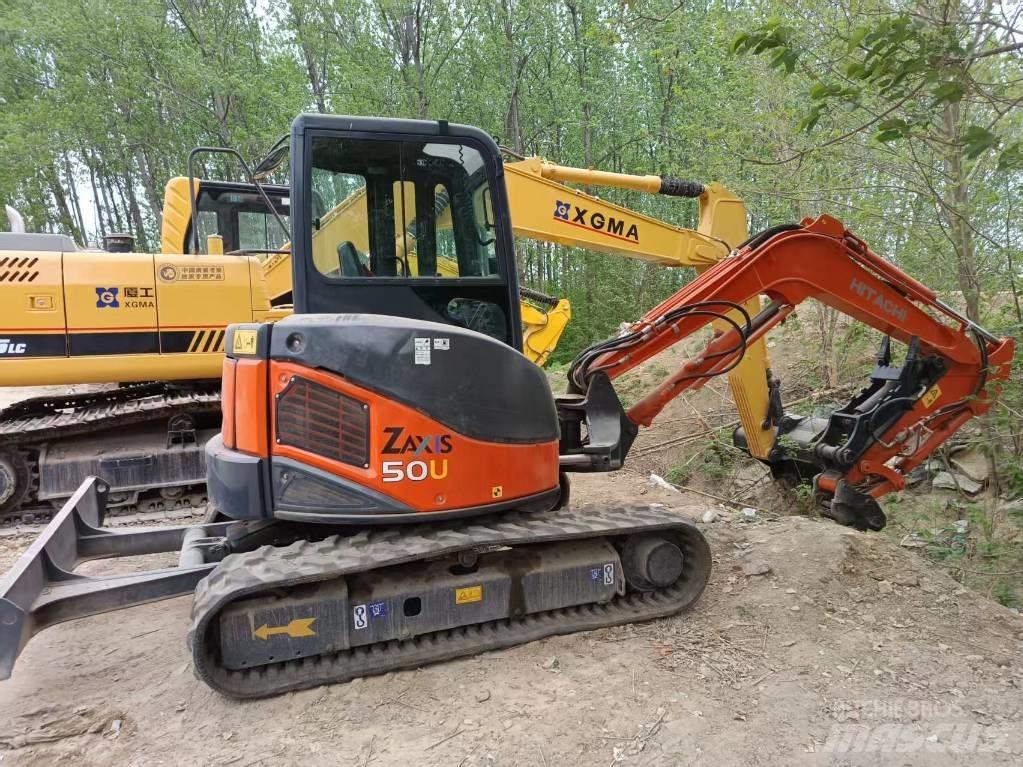 Hitachi ZX50U Mini ekskavatoriai < 7 t
