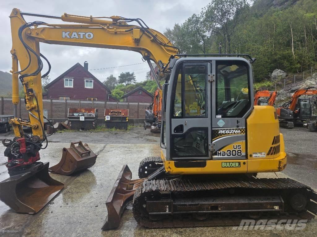 Kato HD 308 US Vidutinės galios ekskavatoriai 7-12 t