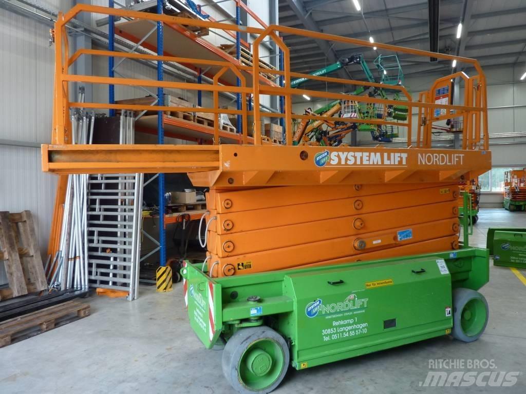 HAB S 152 10 E2WD Žirkliniai keltuvai