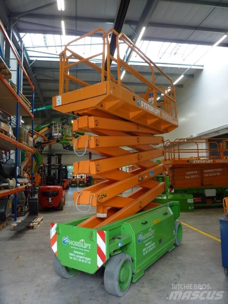 HAB S 152 10 E2WD Žirkliniai keltuvai