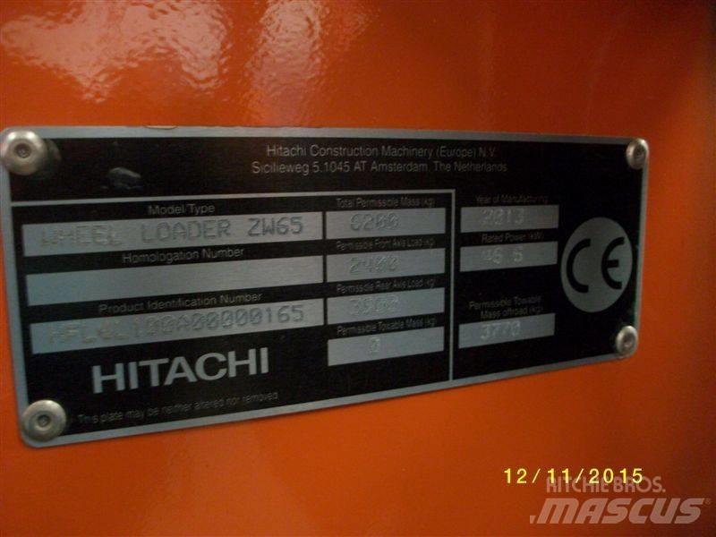 Hitachi ZW 65 Naudoti ratiniai krautuvai