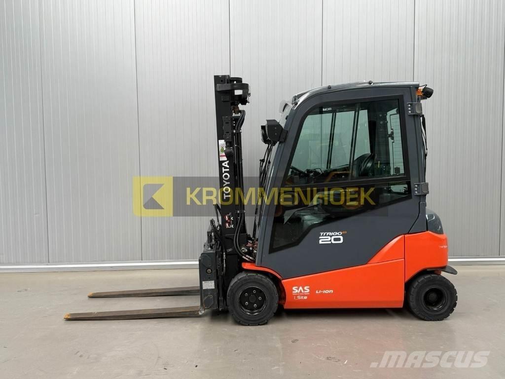 Toyota 8FBM20T Elektriniai šakiniai krautuvai