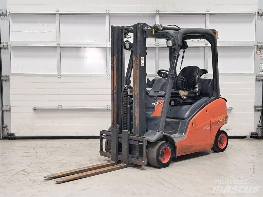 Linde H20T-01 LPG (dujiniai) krautuvai