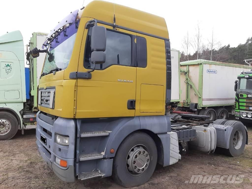 MAN TGA 18.440 Naudoti vilkikai